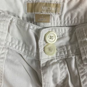 Micheal Kors White Khaki's - Womens 6